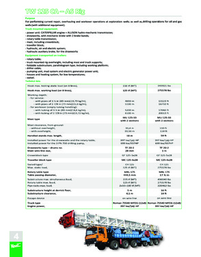 UPET: TD 80, TD 125, TD 160, TD 200