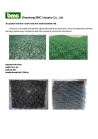 3 D geomat, erosion control mat, plastic net