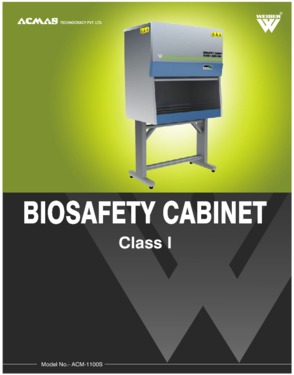Biosafety Cabinet Class 1