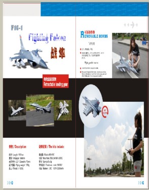 High scale Rc toys F16