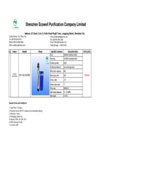 Water softener , resin filter cartridge 3000L/H