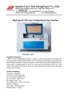 CO2 laser cutting/engraving machine