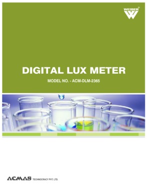 Digital Lux Meter