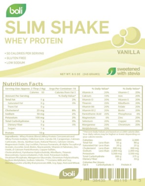 Slim Shake Vanilla Flavor