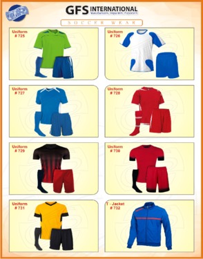 Soccer jerseys