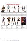 hot black cop costumes dress wholesale