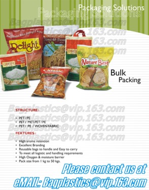 Soup Pouches, Roll Stock, Aluminum Foil Bags, Stand up Pouches, PP bag