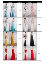 Coniefox Evening Dress #81516 Wholesale Cap Sleeve 2014 New Long Women Fashion Dress