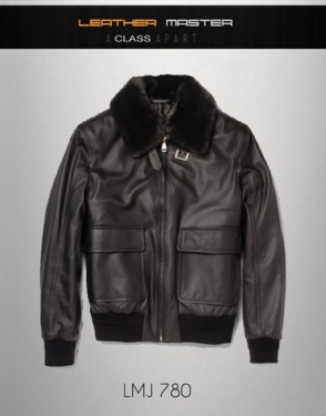 Goat leather Fashion Jacket