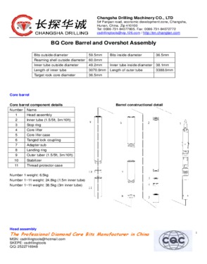 Core Barrel Assembly