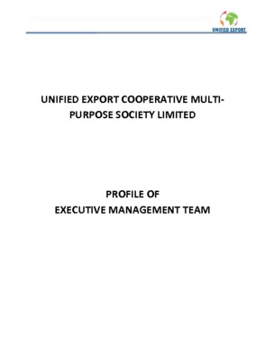 Unified Export (Apapa) Cooperative Multi-Purpose Society Ltd