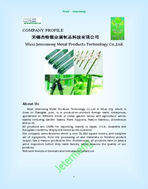 Wuxi Jetermeng Metal Products Technology