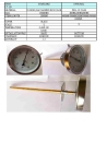 Industrial Bimetal Thermometer