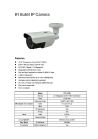 IPC-ED20  2.0 Megapixel IR Bullet IP Camera