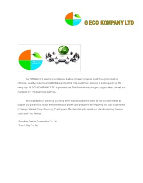 G ECO KOMPANY LTD