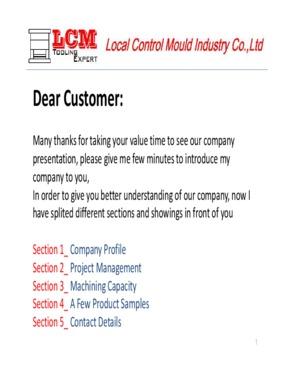 Local Control Mould Industry Co, Ltd