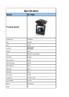 H 198 car dvr camera Car DVR 2.5