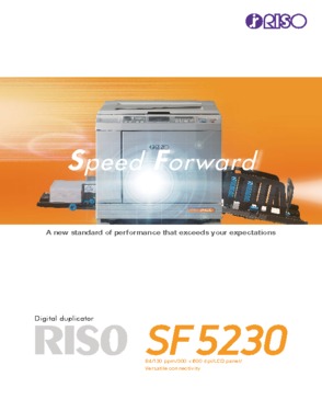 Riso B4 size SF 5230