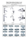 Single Handle Shower bar faucet with Chrome