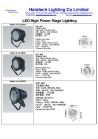 LED Stage Lights