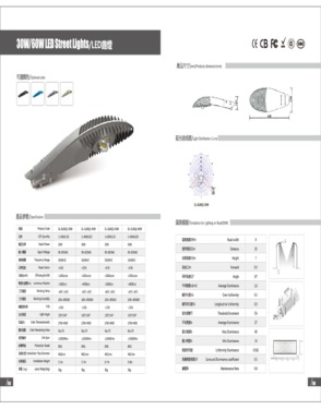 50W LED Streetlight