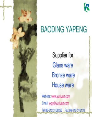BAODING YAPENG IMP&EXP CO., LTD.