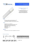 7 Years warranty T8 LED Tube Lights 4ft 18w 