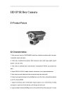 Outdoor HD IR IP Cameras, CCTV Network Box Camera 6mm / 8mm / 12mm / 1