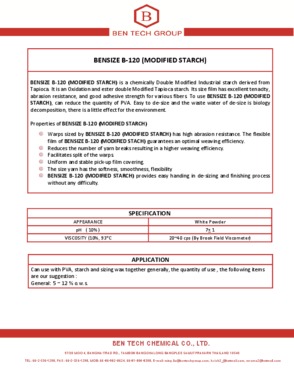 BENSIZE B-120 (Modified Starch)