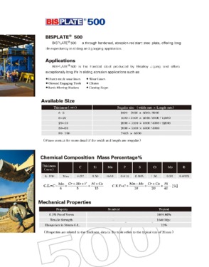 BISPLATE 500