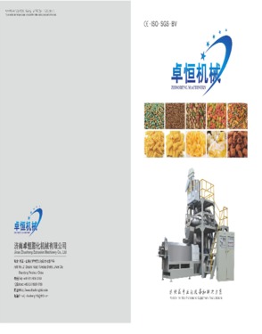 Fully automatic puff snack food machine processing line