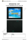 8.0 Inches, 800x600, Industrial LCM with enclosure, touch screen