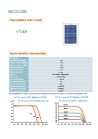 5W poly solar panel