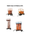 Mobile scissor lift platform