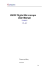24 Bits 1000X USB Digital Microscope