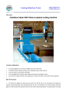 CNC flame & plasma cutting machine