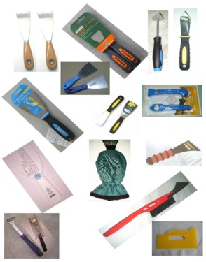 Paint Scraper or Paint Chisel Knife