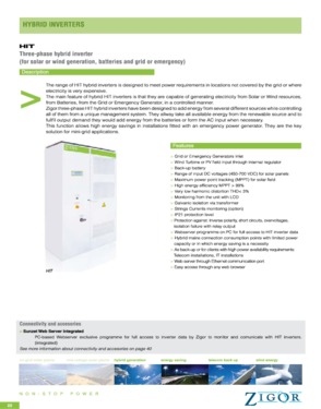 Three Phase Hybrid Inverter