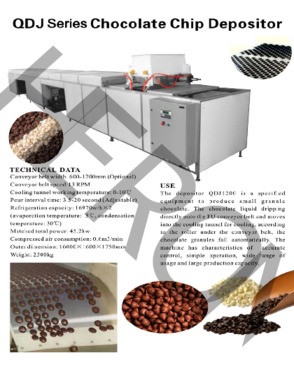 Chocolate Depositing Machine