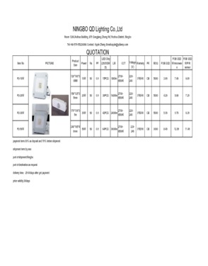 led flood light