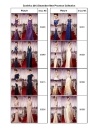 Coniefox Dress #30339 Sequin A-line Plus Size Elegant Long Sleeve Evening Dresses