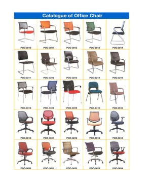 Office Chair with rolling and mesh material