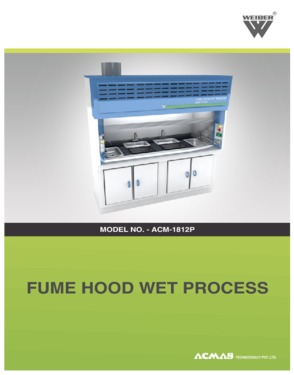 Fume Hood Wet Process