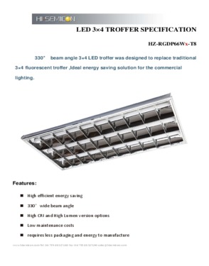 66W Dam-Proof Luminaires LED Tube