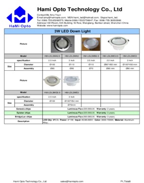 LED Down Light (9W)