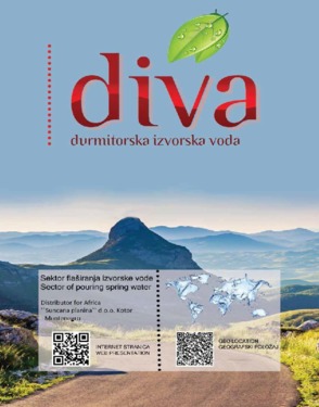 Mineral Water DIVA from Montenegro