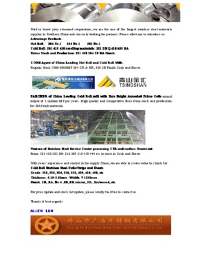 GuangYE Stainless Steel Co., Ltd