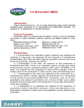 1,4-Butanediol(BDO) Qualified products