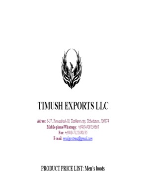TIMUSH EXPORTS LLC