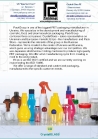 PET bottles and jars (5 to 250 ml) 